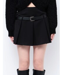 EMODA | LAYER BELT PLEATS SK(スカート)