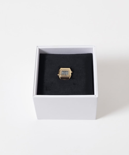 URBAN RESEARCH(アーバンリサーチ)の「MM6 Timex RING WATCH(アナログ腕時計・レディース・962GOLD・S/M)」の5枚目の写真