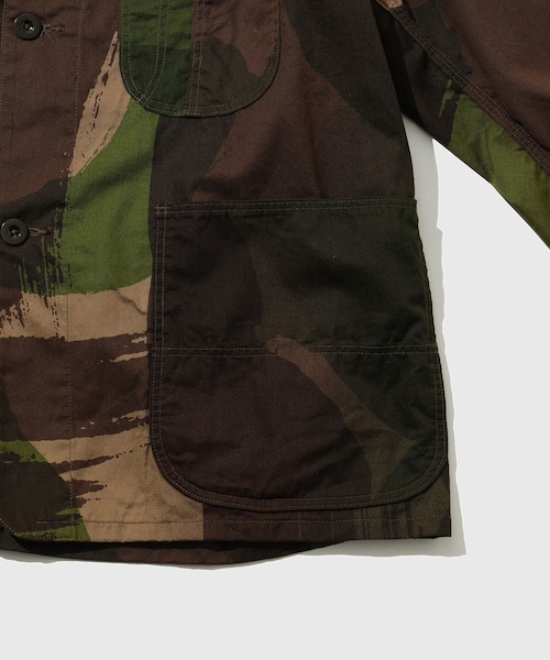 ADAM ET ROPE'（アダムエロペ）の「【blurhms/ブラームス】Brush Storoke Camo Coverall（カバーオール・メンズ・グリーン系・3/4）」の10枚目の写真