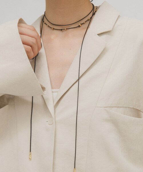KBF（ケイビーエフ）の「チョーカーセットネックレス（ネックレス・レディース・SILVER/GOLD・One）」の13枚目の写真