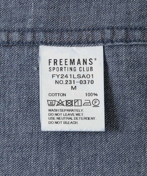URBAN RESEARCH(アーバンリサーチ)の「FREEMANS SPORTING CLUB GREAT JONES JEAN SHIRT(シャツ/ブラウス・メンズ・115Wユーズド・S/M/L/XL)」の12枚目の写真