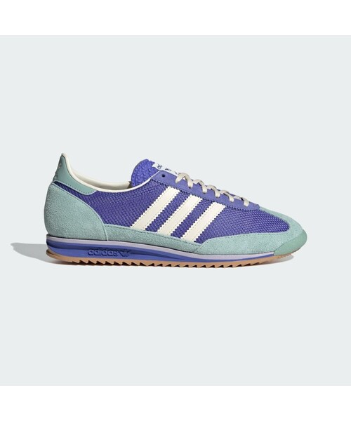 adidas(アディダス)の「SL 72 OG(シューズ・レディース・ブルー/ピンク・22.0cm/22.5cm/23.0cm/23.5cm/24.0cm/24.5cm/25.0cm/25.5cm/26.0cm/26.5cm/27.0cm/27.5cm/28.0cm/28.5cm/29.0cm/29.5cm/30.0cm/30.5cm/31.0cm/31.5cm/32.0cm)」の2枚目の写真