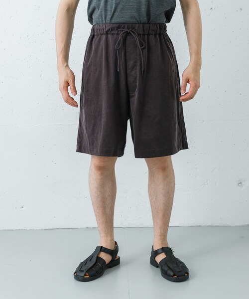 URBAN RESEARCH（アーバンリサーチ）の「『洗濯可』WASHABLE CUPRO SHORTS（その他パンツ・メンズ・BLACK/BROWN/KHAKI・M/L）」の21枚目の写真