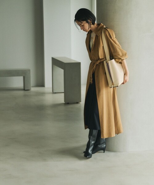 ROPE'(ロペ)の「【E'POR】Y BAG Shoulder Medium【軽量】(ショルダーバッグ・レディース・ライトグレー/キナリ・F)」の16枚目の写真