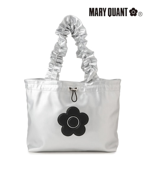 VIS(ビス)の「【WEB限定】【MARY QUANT×VIS】フリルハンドルトートバッグ/A4対応(トートバッグ・レディース・ブラック/シルバー・F)」の17枚目の写真