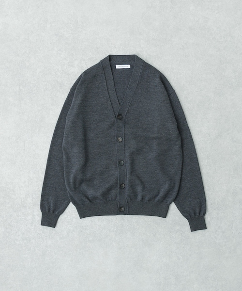 URBAN RESEARCH（アーバンリサーチ）の「CASH FEEL W/MID CARDIGAN（カーディガン/ボレロ・メンズ・BLACK/CHARCOAL/BROWN・M/L）」の2枚目の写真