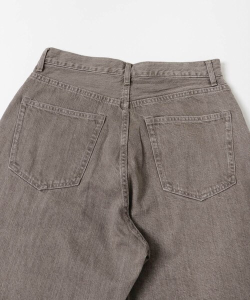 URBAN RESEARCH(アーバンリサーチ)の「11.8oz COL/DENIM WIDE PANTS(デニムパンツ・メンズ・MOCHA/BLEACH・M/L)」の16枚目の写真