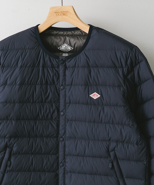 URBAN RESEARCH DOORS(アーバンリサーチドアーズ)の「DANTON INNER DOWN CREWNECK JACKET(その他アウター・メンズ・NAVY/BLACK/OLIVE/SAND BEIGE/IRON/LT.BROWN・M/L/XL)」の6枚目の写真