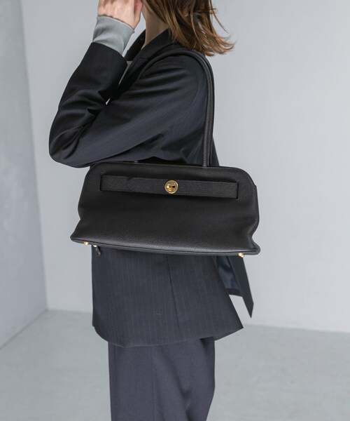 URBAN RESEARCH ROSSO（アーバンリサーチロッソ）の「ETTE　Shimo Tote bag EW（トートバッグ・レディース・BLACK/CLOUD・-）」の3枚目の写真