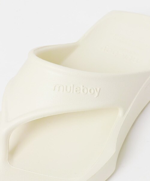 SENSE OF PLACE by URBAN RESEARCH（センスオブプレイスバイアーバンリサーチ）の「muleboy　X-TYPEスクエアサンダル（サンダル・メンズ・GRAY/BLACK/IVORY・26/27）」の6枚目の写真