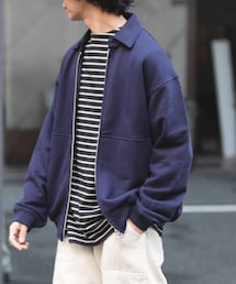 FORK&SPOON | FORK&SPOON　ジップスウェットカーディガン(カーディガン/ボレロ)