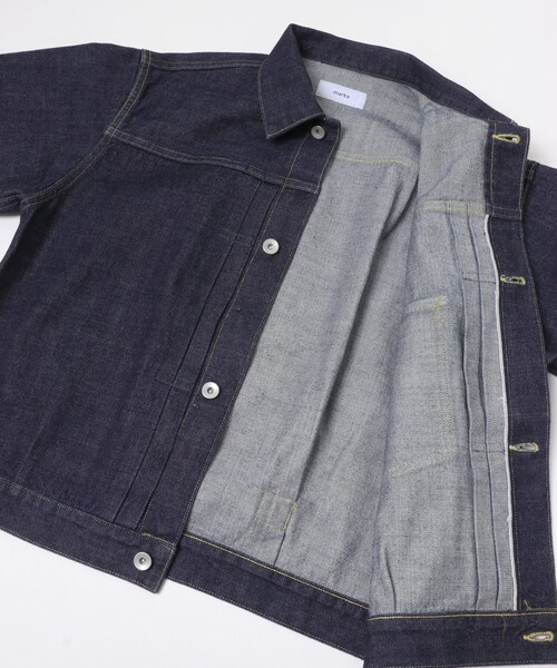 URBAN RESEARCH DOORS(アーバンリサーチドアーズ)の「marka TYPE-1 DENIM JACKET(デニムジャケット・メンズ・INDIGO・2/3)」の7枚目の写真