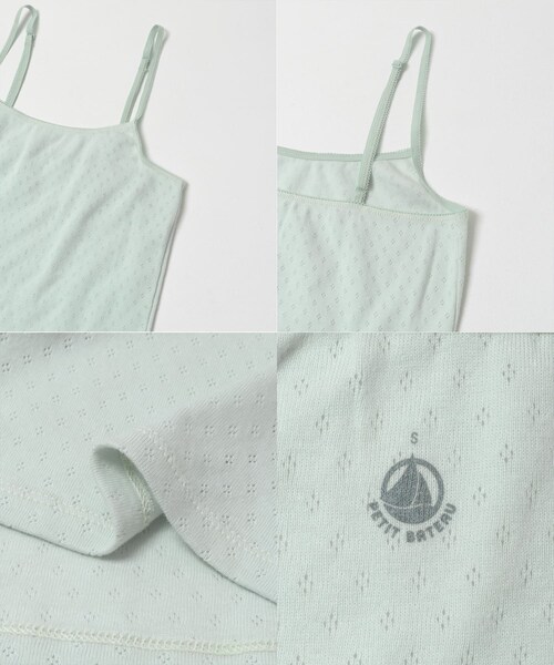 URBAN RESEARCH DOORS（アーバンリサーチドアーズ）の「PETIT BATEAU　VEST TOP（キャミソール・レディース・ROSES・S）」の8枚目の写真