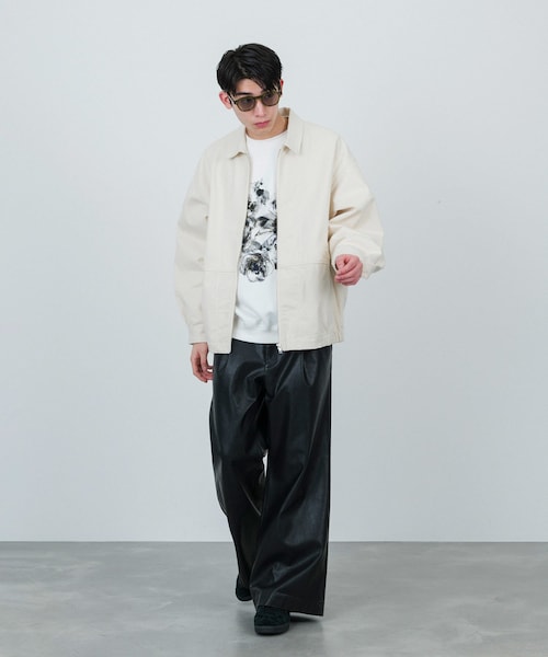 JUNRED(ジュンレッド)の「j.n.r.d / ルーズジップデニムブルゾン(デニムジャケット・メンズ・キナリ/ネイビー・L/M)」の16枚目の写真