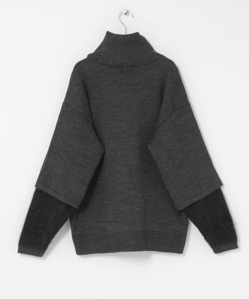 THE GOODLAND MARKET（ザグッドランドマーケット）の「master key　CANNON（ニット/セーター・メンズ・BLK/BEG・1）」の7枚目の写真