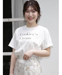 MERCURYDUO | 【サーティーワンアイスクリーム×MERCURYDUO】プリントカットソー(Tシャツ/カットソー)