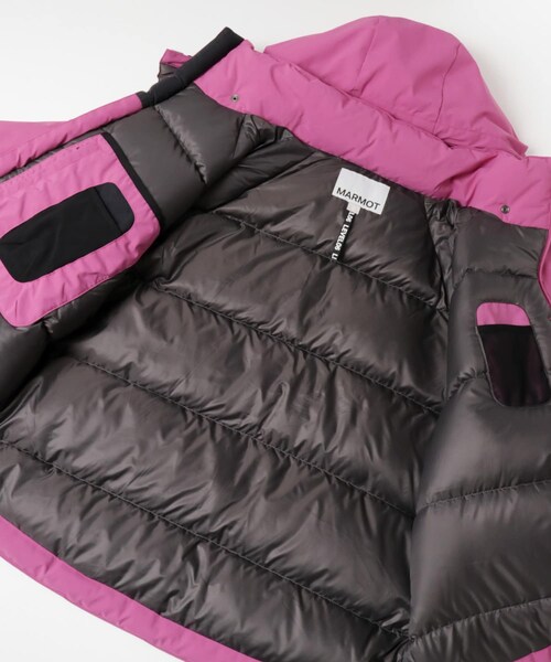 URBAN RESEARCH（アーバンリサーチ）の「MARMOT CAPITAL　W LIGHT MAMMOTH JACKET（その他アウター・レディース・PINK/DK.GRAY/PURPLE・S）」の13枚目の写真
