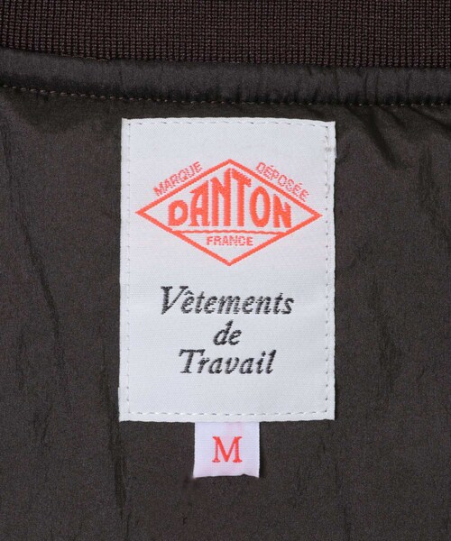 URBAN RESEARCH DOORS（アーバンリサーチドアーズ）の「DANTON　BOMBER JACKET（テーラードジャケット・メンズ・NAVY/BLACK/BROWN・S/M/L）」の14枚目の写真