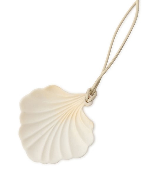 ADAM ET ROPE'(アダムエロペ)の「【EMOELLE】Stone like shell necklace(ネックレス・レディース・オフホワイト・F)」の6枚目の写真