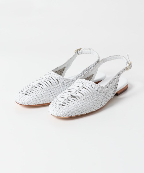 かぐれ(カグレ)の「『別注』maison de soil MESH BACKSTRAP SANDAL(サンダル・レディース・別注WHITE/別注TAN・36/37/38)」の6枚目の写真