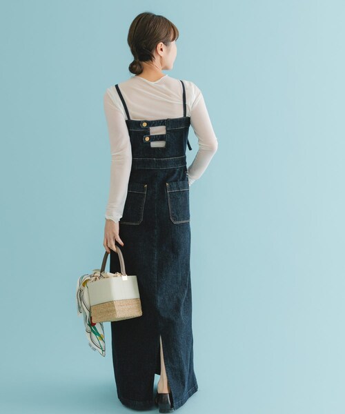 URBAN RESEARCH ROSSO（アーバンリサーチロッソ）の「『別注』Lee×ROSSO　BELTED CAMISOLE DRESS（ワンピース・レディース・ONE WASH/WHITE・XS/S）」の18枚目の写真