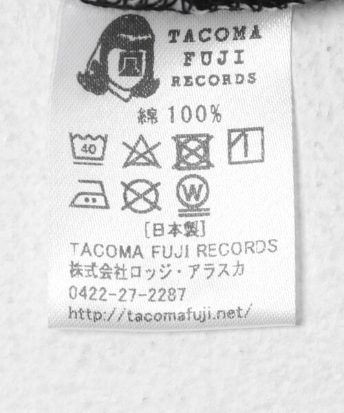 EKAL（エカル）の「TACOMA FUJI RECORDS　TACOMA FUJI LOGO MARK T-SHIRTS 26（Tシャツ/カットソー・メンズ・BLACK・M/L/XL）」の7枚目の写真