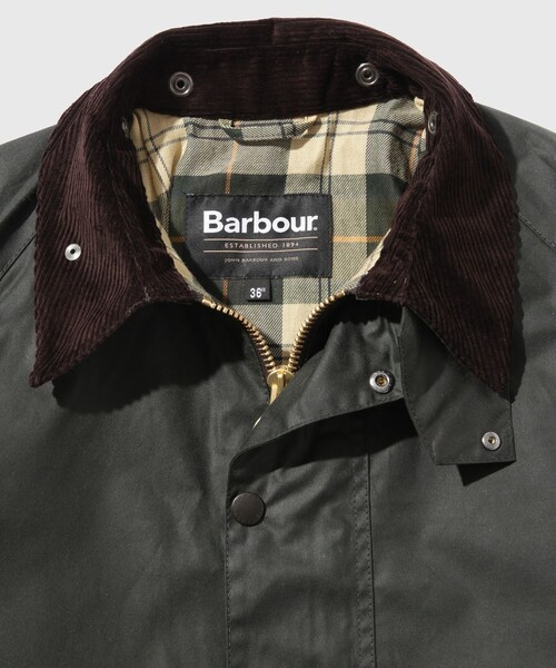 ADAM ET ROPE'（アダムエロペ）の「【Barbour/バブアー】OS TRANSPORT WAX JACKET（その他アウター・メンズ・ブラック/スミクロ/カーキ・36/38/40/42）」の15枚目の写真