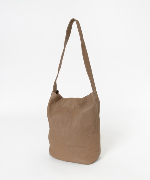 URBAN RESEARCH（アーバンリサーチ）の「Morphee　CYLINDER S（トートバッグ・メンズ・CAMEL/BLACK・FREE）」の2枚目の写真