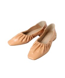 MERCURYDUO | ギャザーデザインバブーシュ(パンプス)