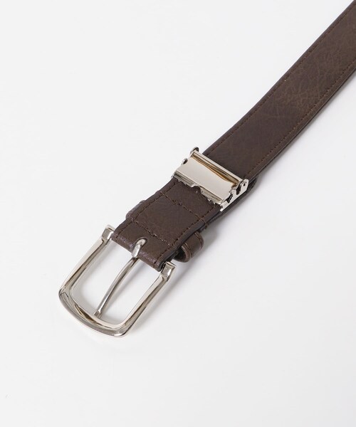ITEMS URBANRESEARCH(アイテムズ アーバンリサーチ)の「Belt 370(ベルト・メンズ・BLK/D.BROWN・-0)」の9枚目の写真