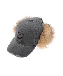 EVRIS | フェイクファードッキングフライトキャップ(キャップ)