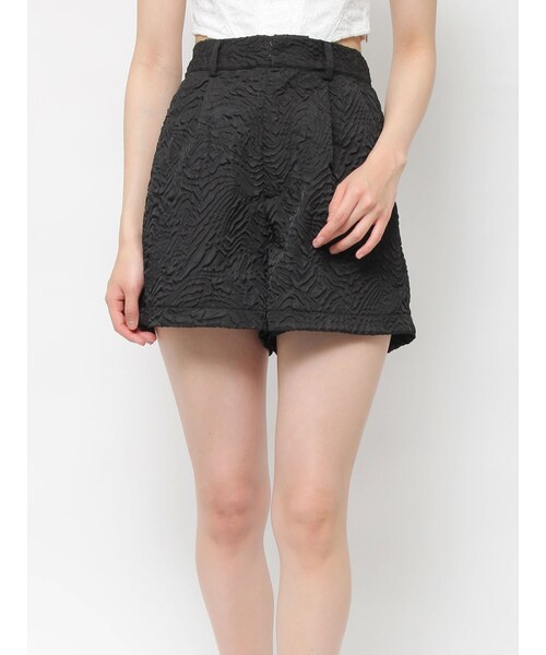 EVRIS（エヴリス）の「ジャガードショートパンツ（その他パンツ・レディース・アイボリー/ブラック・S/M）」の19枚目の写真