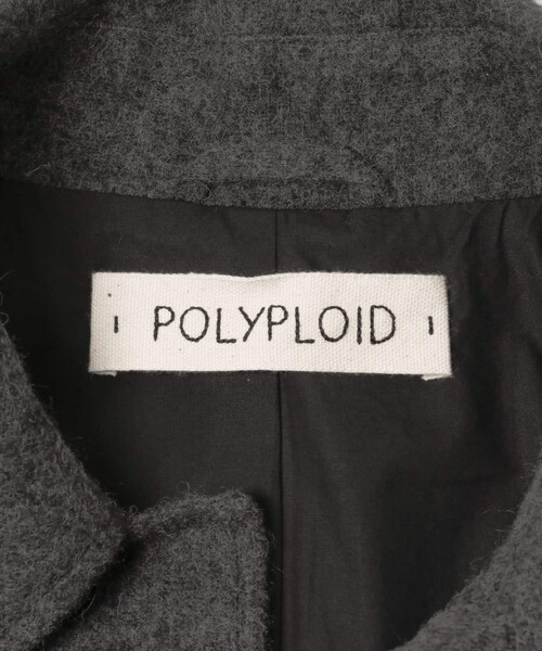 URBAN RESEARCH(アーバンリサーチ)の「POLYPLOID LONG COAT C(ステンカラーコート・メンズ・CHARCOAL・3/4)」の15枚目の写真