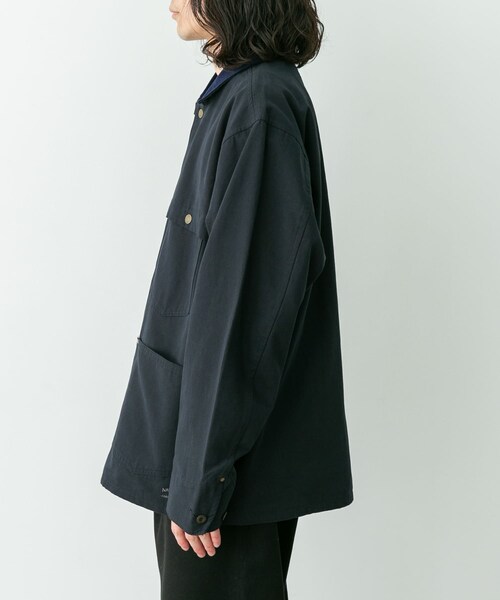 URBAN RESEARCH Sonny Label（アーバンリサーチサニーレーベル）の「ARMY TWILL　Duck Logger Jacket（カバーオール・メンズ・NAVY/KHAKI/BLACK・M/L）」の14枚目の写真