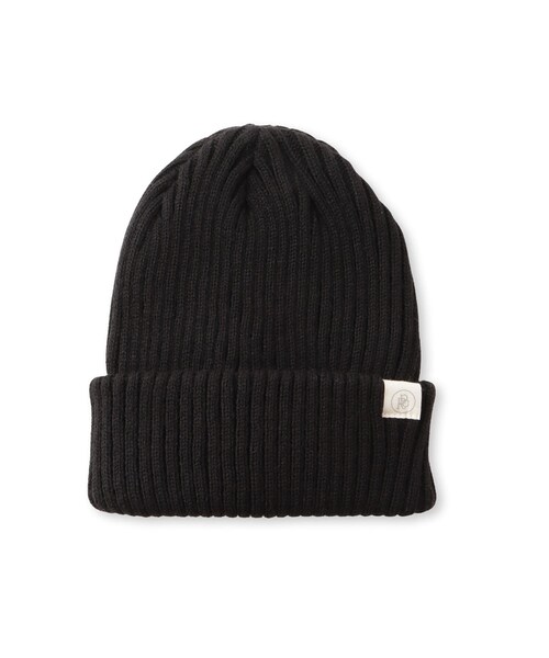 ROPE' PICNIC（ロペピクニック）の「リブニットワッチ（ニットキャップ/ビーニー・レディース・ブラック/ベージュ系/ライトグリーン・F）」の12枚目の写真