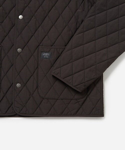 Saturdays NYC（サタデーズ ニューヨークシティ ）の「Flores Lightweight Quilted Jacket（ダウンジャケット/コート・メンズ・ブラック・L/M/S/XL）」の8枚目の写真