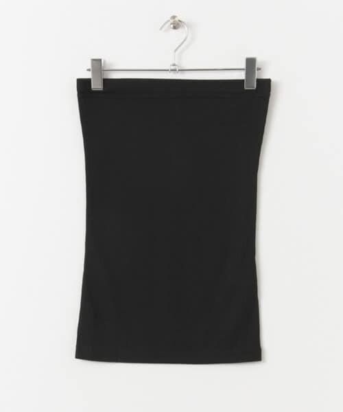 KBF（ケイビーエフ）の「リブベアトップ（チューブトップ・レディース・TOP GRAY/OFF/LIGHT BLUE/BLACK/NAVY・one）」の2枚目の写真