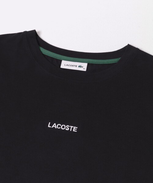 URBAN RESEARCH DOORS(アーバンリサーチドアーズ)の「LACOSTE コンパクトブランドネームロゴTシャツ(Tシャツ/カットソー・レディース・WHITE/BLACK/SENCHA・36)」の8枚目の写真