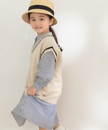 URBAN RESEARCH DOORS（アーバンリサーチドアーズ）の「『親子リンク』Vネックニットベスト(KIDS)（ニット/セーター・キッズ）」