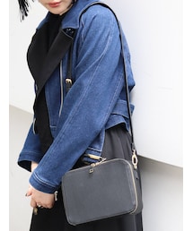 MURUA | ラウンドジップショルダーバッグ(ショルダーバッグ)