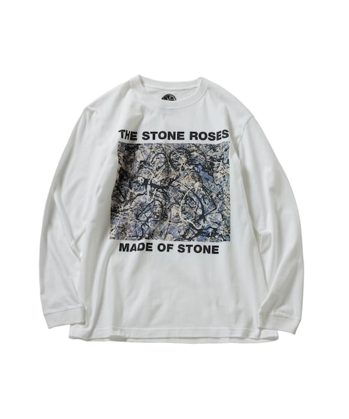 bonjour records（ボンジュールレコーズ）の「The Stone Roses/ザ・ストーン・ローゼス for bonjour records Official Long Sleeve T-shirt（Tシャツ/カットソー・レディース・ホワイト/ホワイト系/オフホワイト/キナリ・L/M/XL）」の21枚目の写真