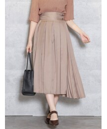 dazzlin | ダブルボタンイレリブプリーツスカート(スカート)