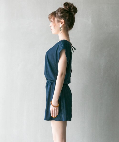 RODE SKO（ロデスコ）の「ロンパース風セット∴（水着・レディース・BLUE GREEN・FREE）」の10枚目の写真