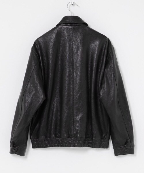 URBAN RESEARCH(アーバンリサーチ)の「SEVEN BY SEVEN LEATHER ZIP UP BLOUSON(その他アウター・メンズ・010 BLACK・M/L)」の9枚目の写真