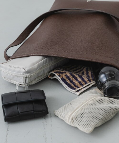 SENSE OF PLACE by URBAN RESEARCH(センスオブプレイスバイアーバンリサーチ)の「バケツバッグ(ショルダーバッグ・レディース・BLACK/IVORY/BROWN・One)」の21枚目の写真