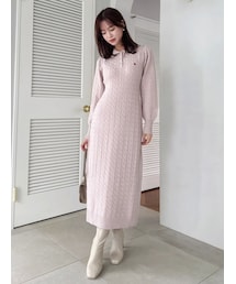 POLO BCS | 【POLO BCSコラボ/20周年記念復刻!】ケーブルポロニットワンピース(ワンピース)