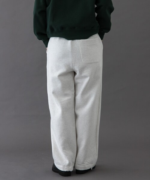 URBAN RESEARCH DOORS（アーバンリサーチドアーズ）の「FORK&SPOON　リサイクルコットン裏毛スウェットパンツ（スウェットパンツ・レディース・NAVY/OATMEAL/DARKPURPLE・1/2）」の12枚目の写真