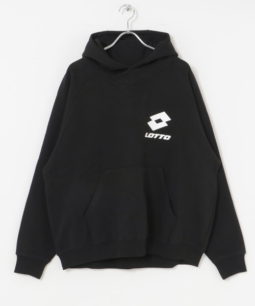 URBAN RESEARCH（アーバンリサーチ）の「LOTTO　CLASSIC BIG LOGO HOODIE（パーカー・メンズ・NAVY/GRAY/BLACK・M/L/XL）」の5枚目の写真