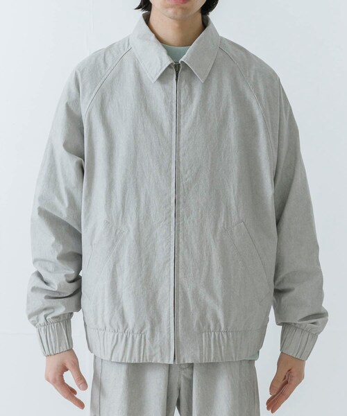 URBAN RESEARCH（アーバンリサーチ）の「『セットアップ対応』MADARA MIST COTTON BLOUSON（ブルゾン・メンズ・GRAY/CHARCOAL・M/L）」の10枚目の写真