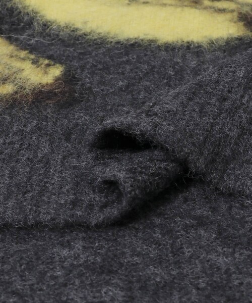 URBAN RESEARCH（アーバンリサーチ）の「GANNI　FineBrushed AlpacaBanana（ニット/セーター・レディース・Phantom・S/M）」の6枚目の写真